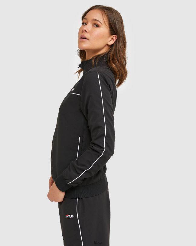 fila classic dámská bunda z mikrovlákna černá 0668L2881 Černá FILA
