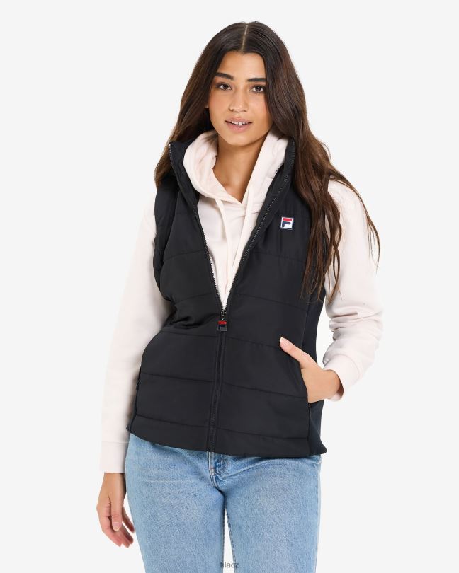 fila černá dámská iranga puff vesta 0668L2974 Černá FILA