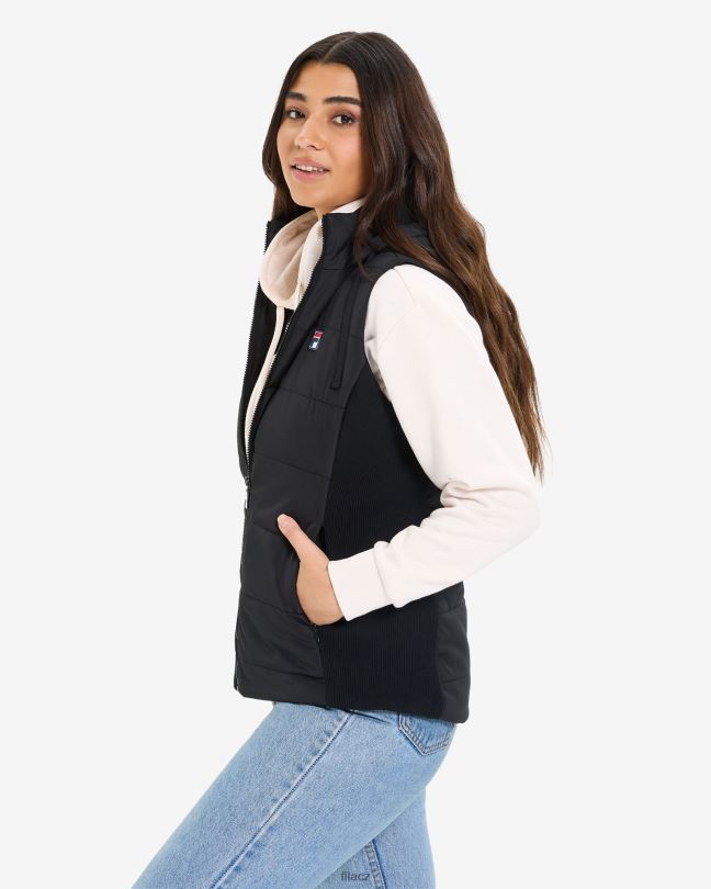 fila černá dámská iranga puff vesta 0668L2974 Černá FILA