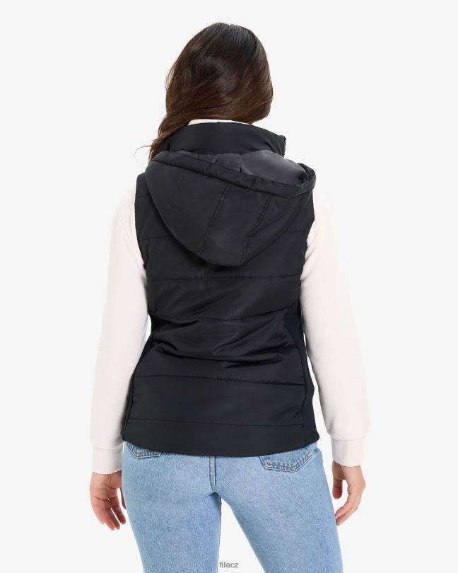 fila černá dámská iranga puff vesta 0668L2974 Černá FILA
