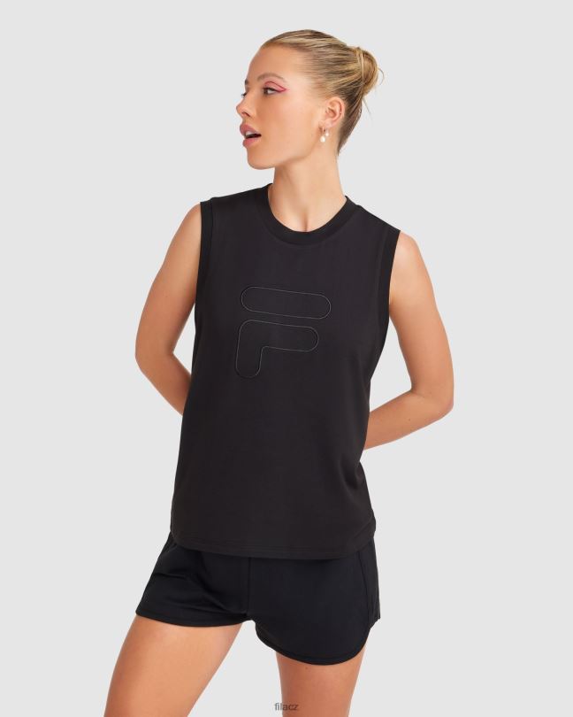 fila černé dámské tílko spencer 0668L2812 Černá FILA
