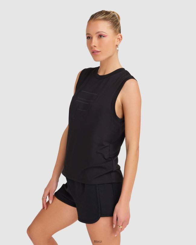 fila černé dámské tílko spencer 0668L2812 Černá FILA