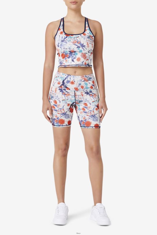 fila navy zuri reverzibilní tank na plodiny 0668L1456 námořnictvo FILA