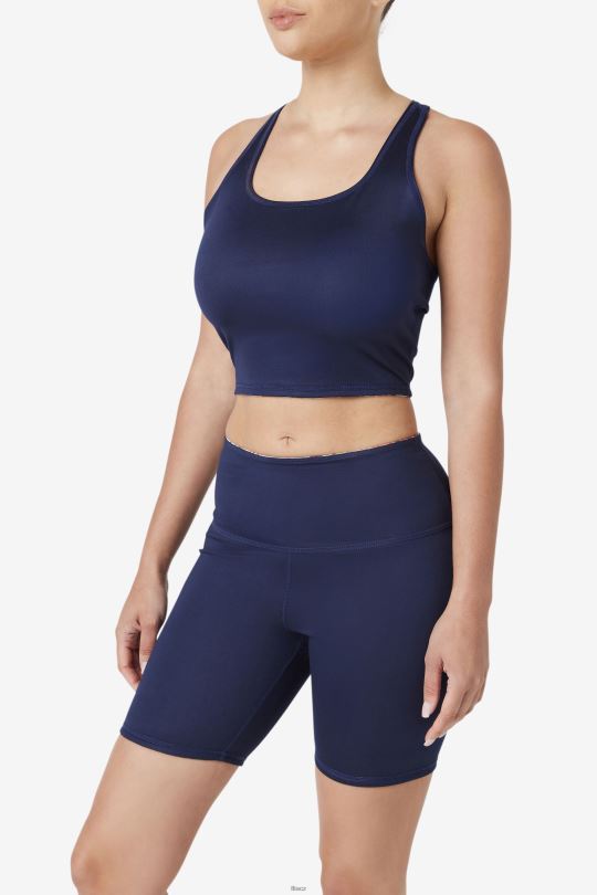 fila navy zuri reverzibilní tank na plodiny 0668L1456 námořnictvo FILA