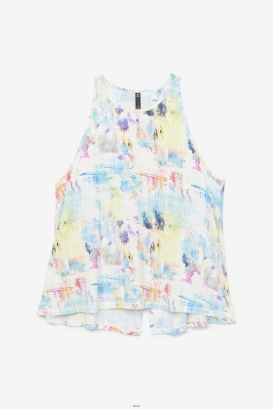 fila tie dye fi-lux otevřené zadní tílko 0668L1912 barva na kravatu FILA