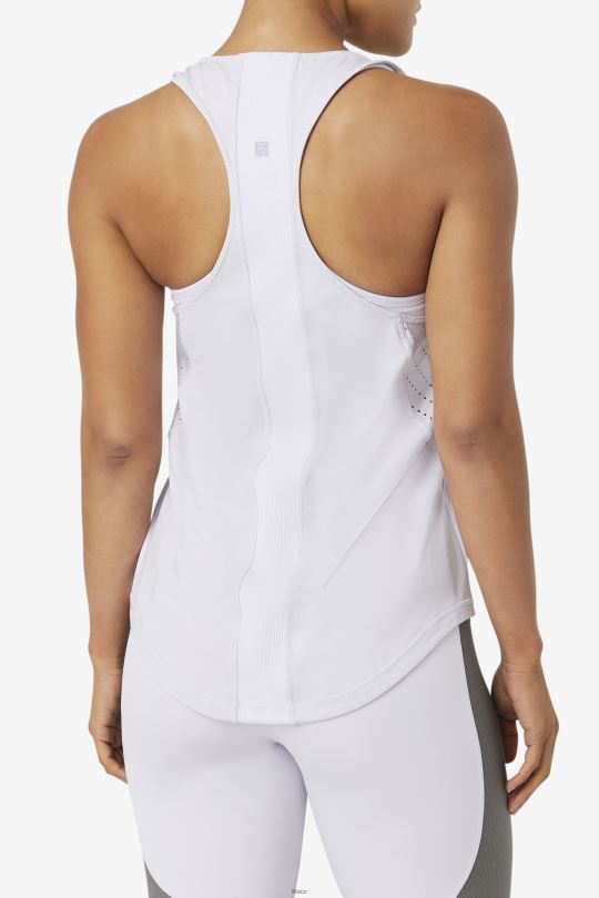 fila uplift texturované racerback tílko lavendrblue 0668L1879 levandulově modrá FILA