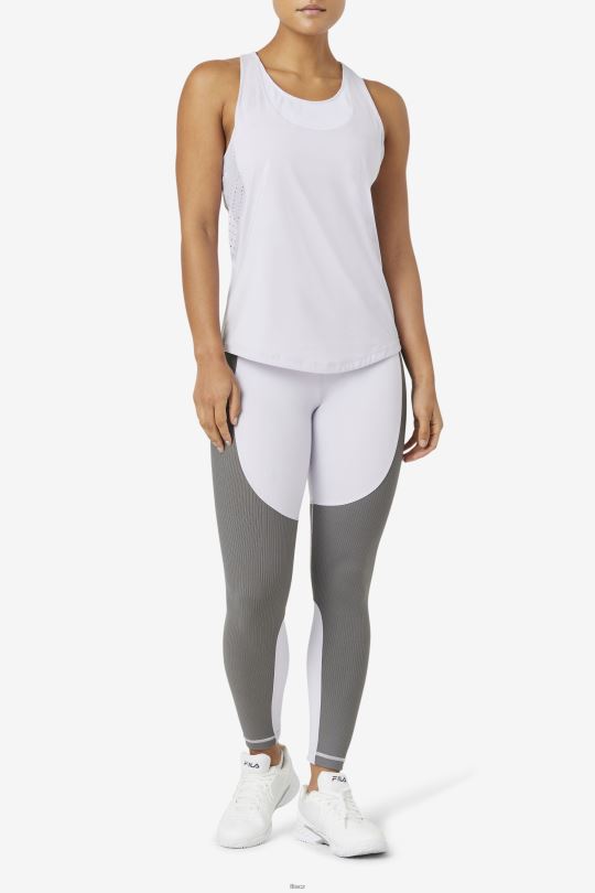 fila uplift texturované racerback tílko lavendrblue 0668L1879 levandulově modrá FILA