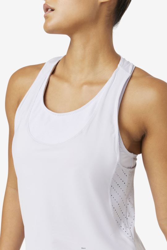 fila uplift texturované racerback tílko lavendrblue 0668L1879 levandulově modrá FILA