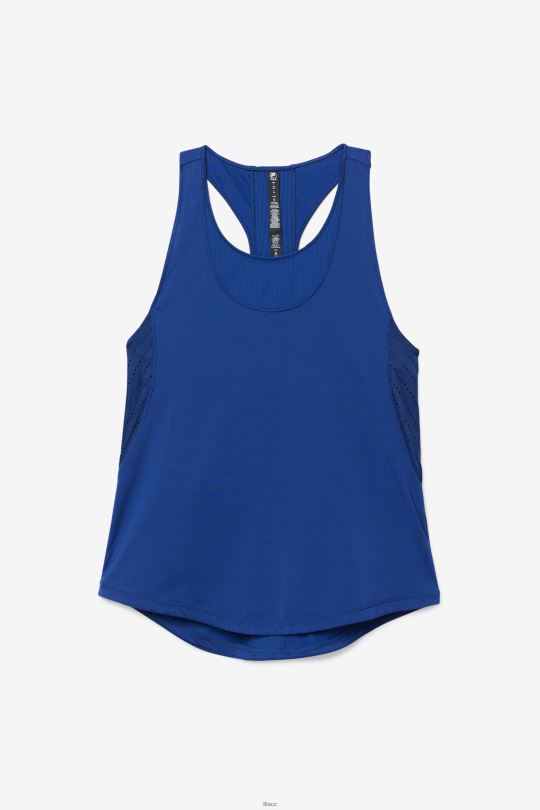 navypeony fila uplift texturované racerback tílko 0668L1881 námořnická pivoňka FILA