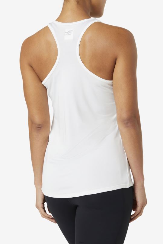 pickleball racerback tank fila bílá 0668L2018 bílý FILA