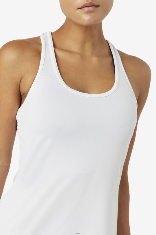 pickleball racerback tank fila bílá 0668L2018 bílý FILA