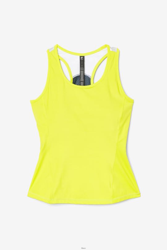 síra/bílá/azalea/námořnická fila uplift colorblock racerback tank 0668L1869 síra/bílá/azalka/námořnická FILA