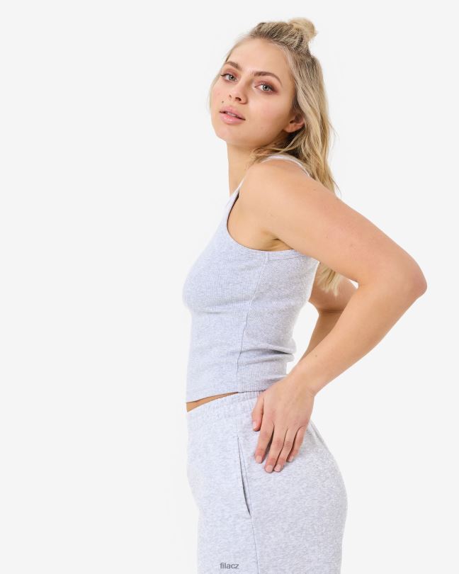 světle šedá marle marbel rib tank fila 0668L2946 světle šedá marle FILA
