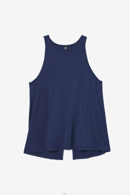 tílko fila navy fi-lux s otevřeným zadním dílem 0668L1864 námořnictvo FILA