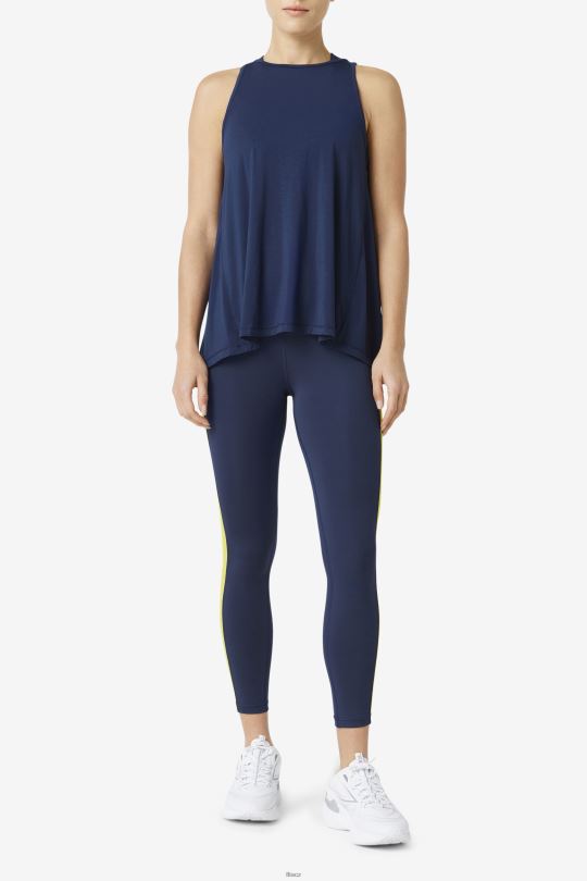 tílko fila navy fi-lux s otevřeným zadním dílem 0668L1864 námořnictvo FILA