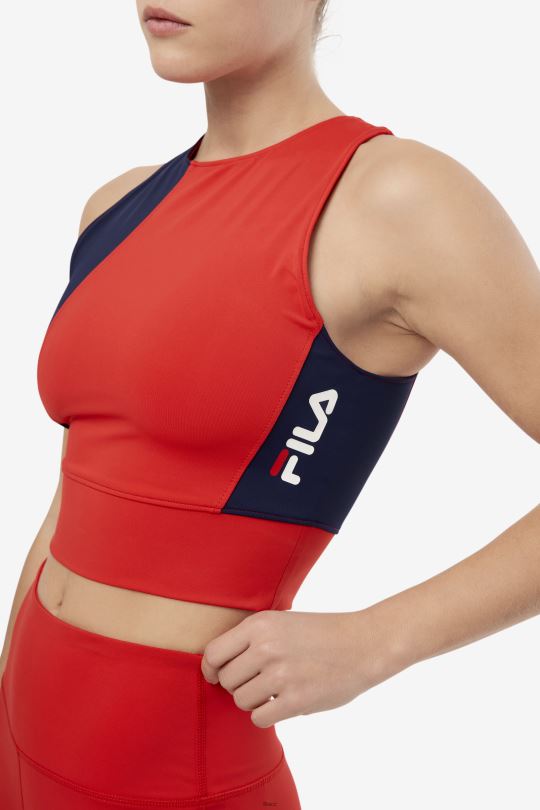 tank červené fily Millie 0668L1395 Červené FILA