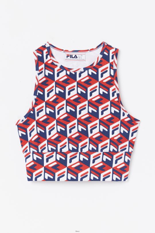 tank fila emmaline červená/námořnická/bílá 0668L1393 červená/námořnická/bílá FILA