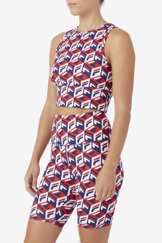 tank fila emmaline červená/námořnická/bílá 0668L1393 červená/námořnická/bílá FILA