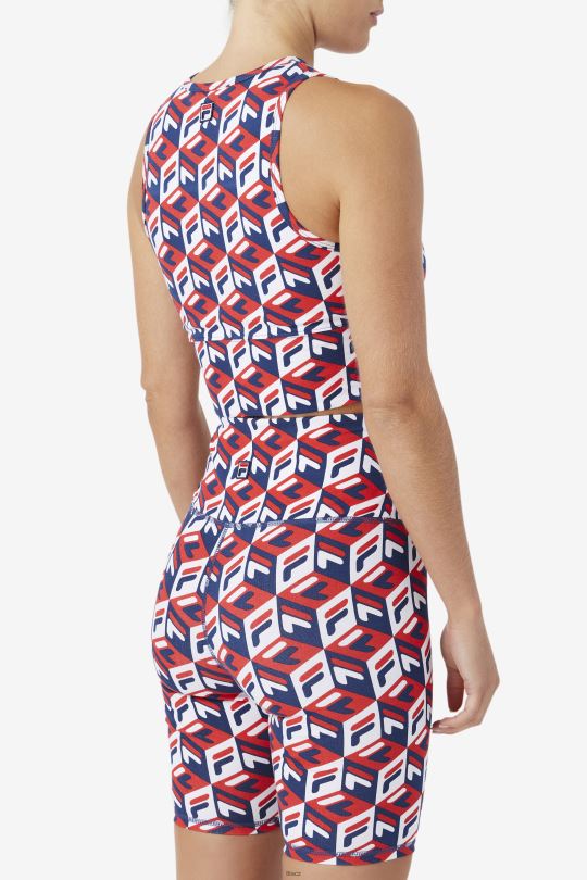 tank fila emmaline červená/námořnická/bílá 0668L1393 červená/námořnická/bílá FILA