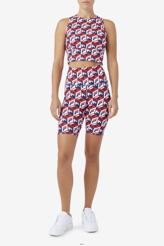 tank fila emmaline červená/námořnická/bílá 0668L1393 červená/námořnická/bílá FILA