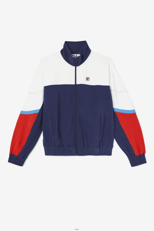 tepláková bunda fila navy makayla 0668L1762 námořnictvo FILA