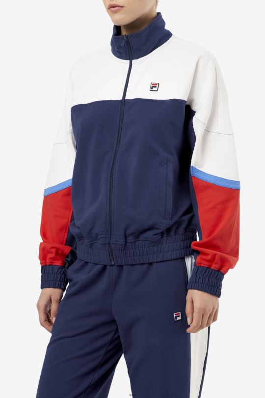 tepláková bunda fila navy makayla 0668L1762 námořnictvo FILA
