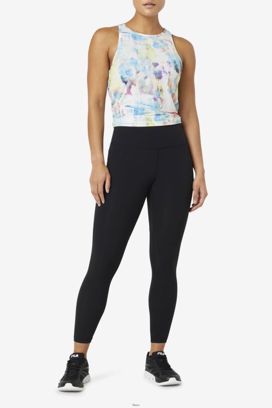 tie dye fila fi-lux otevřené zadní tílko 0668L1863 barva na kravatu FILA