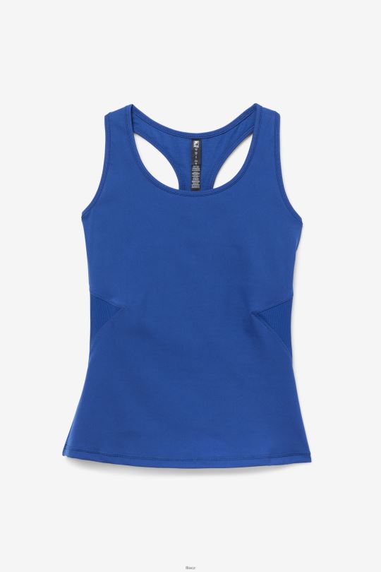uplift otevřené racerback tílko fila námořnická pivoňka/černá 0668L1874 námořnická pivoňka/černá FILA