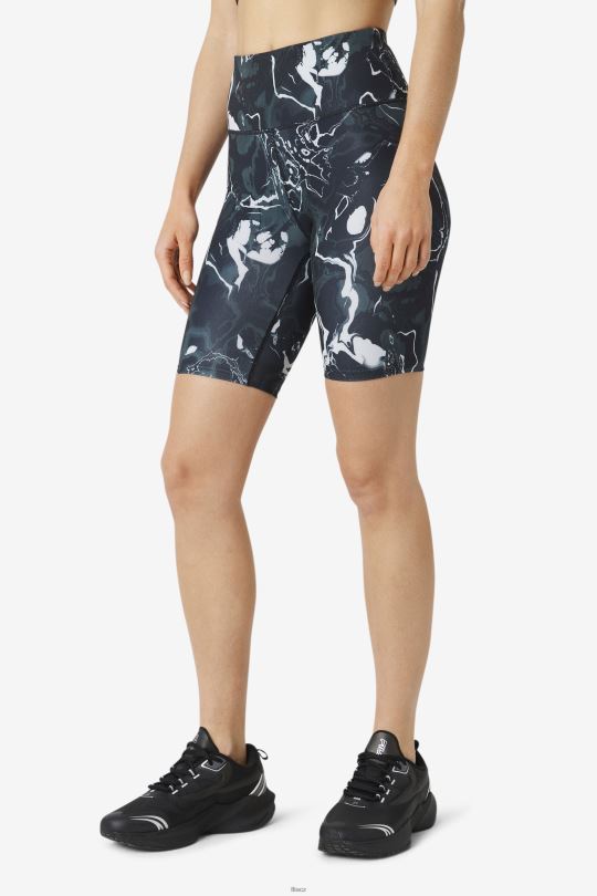 Forza 8inch bike short black marble fila 0668L1937 černý mramor FILA
