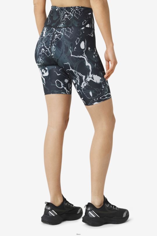 Forza 8inch bike short black marble fila 0668L1937 černý mramor FILA