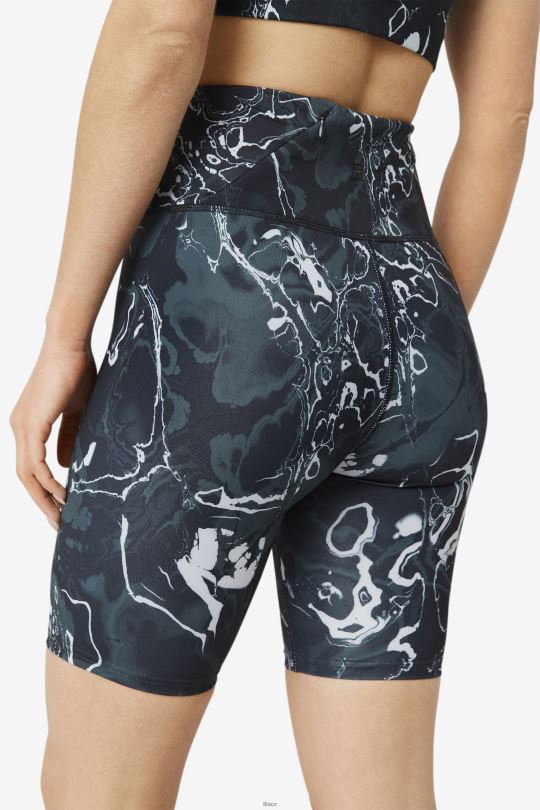 Forza 8inch bike short black marble fila 0668L1937 černý mramor FILA