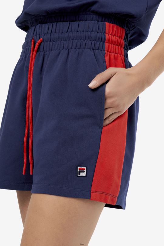 alivia short fila navy 0668L1628 námořnictvo FILA