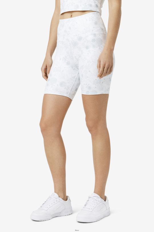 bílá/svítivá bílá amirra oboustranné kolo short fila 0668L1692 bílá/svítivá bílá FILA