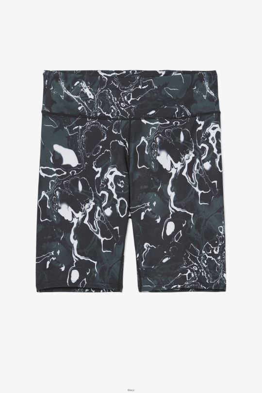 black marble fila forza 8inch bike short 0668L1947 černý mramor FILA