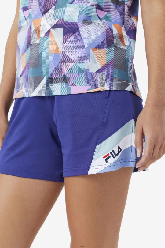 blue/ether/white oeakleigh šortky fila 0668L1590 modrá/éter/bílá FILA