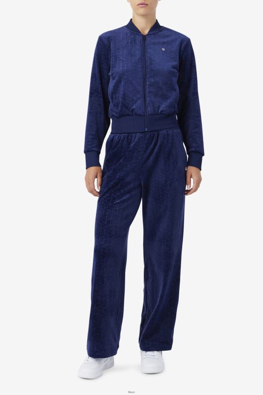 devika velur track pant fila navy 0668L1598 námořnictvo FILA