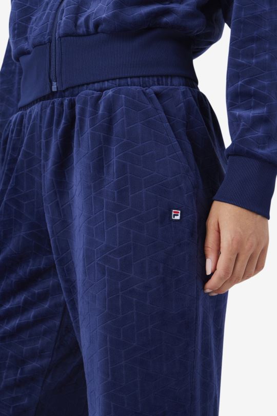 devika velur track pant fila navy 0668L1598 námořnictvo FILA