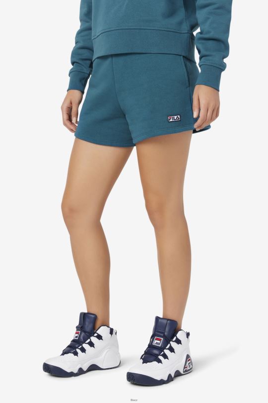 diara high rise short blue coral fila 0668L1685 modrý korál FILA