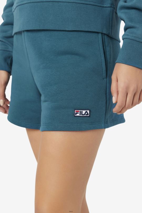 diara high rise short blue coral fila 0668L1685 modrý korál FILA