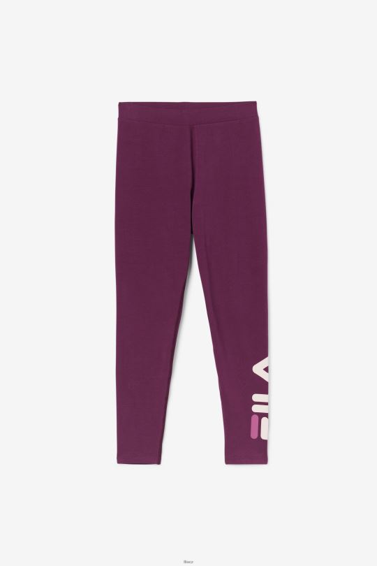 elora legging fila hroznové víno/potpourri/rouge 0668L1736 hroznové víno/potpourri/rouge FILA