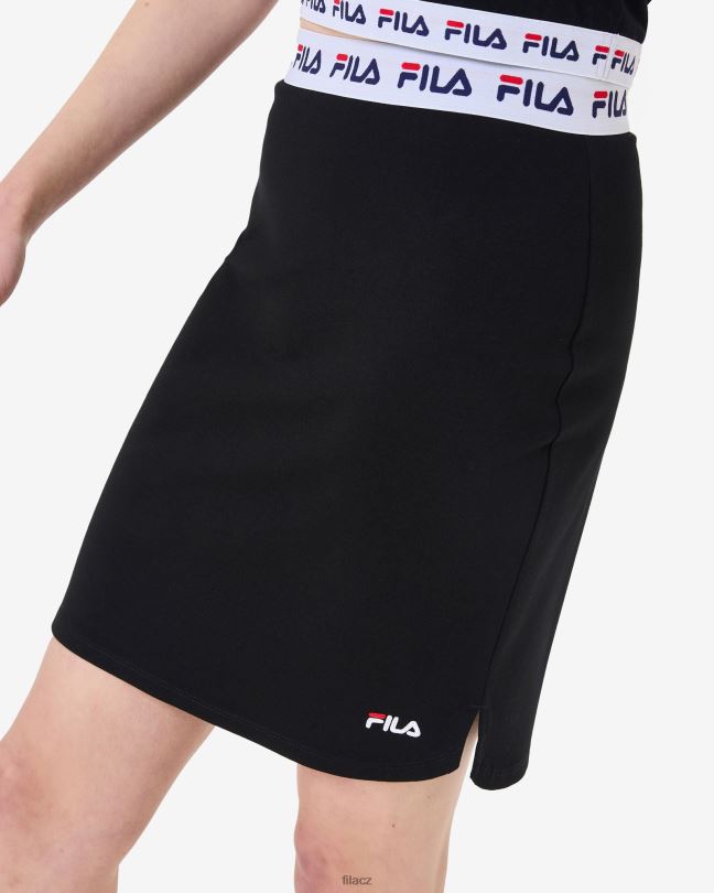 černá šalvějová sukně fila 0668L2994 Černá FILA