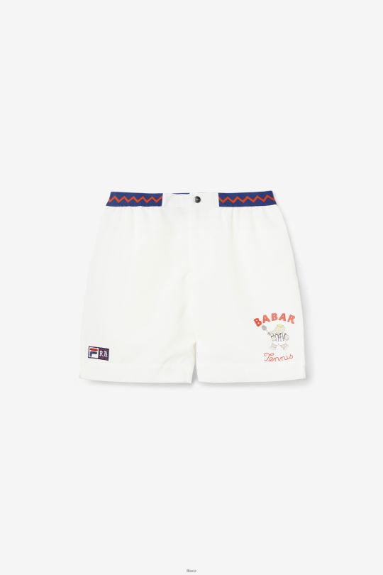 fila bílá/maják modrá/ohnivě červená fila x rb babar marckus krať 0668L1702 bílá/maják modrá/ohnivá červená FILA