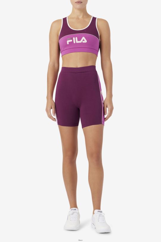 fila davina kolo krátké hroznové víno/rouge/potpourri 0668L1699 hroznové víno/rouge/potpourri FILA