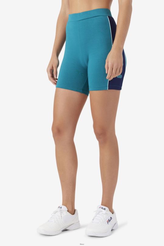 fila deep lake/navy/iced aqua davina bike short 0668L1696 hluboké jezero/námořnictvo/ledové aqua FILA