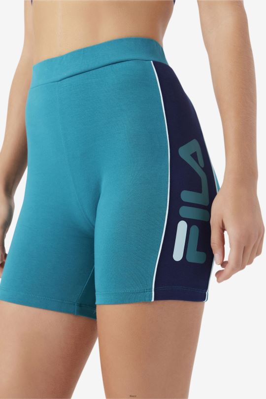 fila deep lake/navy/iced aqua davina bike short 0668L1696 hluboké jezero/námořnictvo/ledové aqua FILA