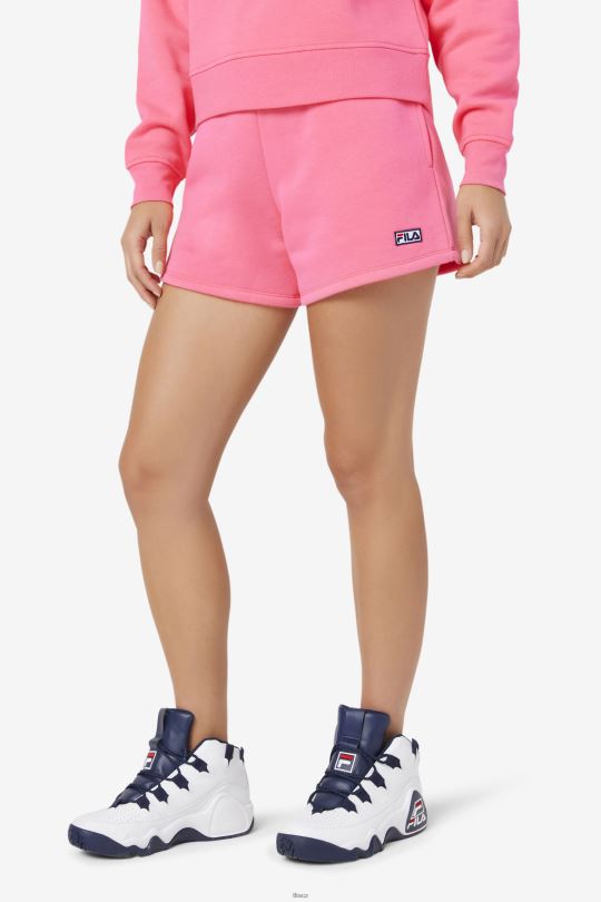 fila diara high rise short pink 0668L1687 růžový FILA