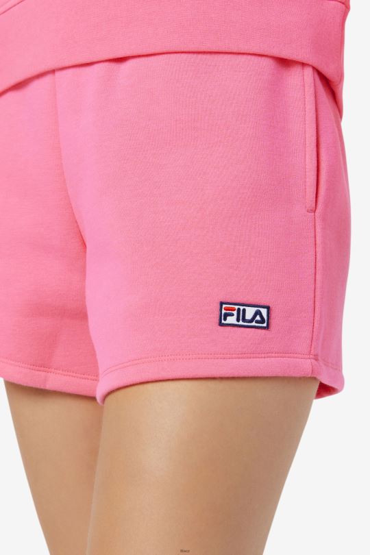 fila diara high rise short pink 0668L1687 růžový FILA
