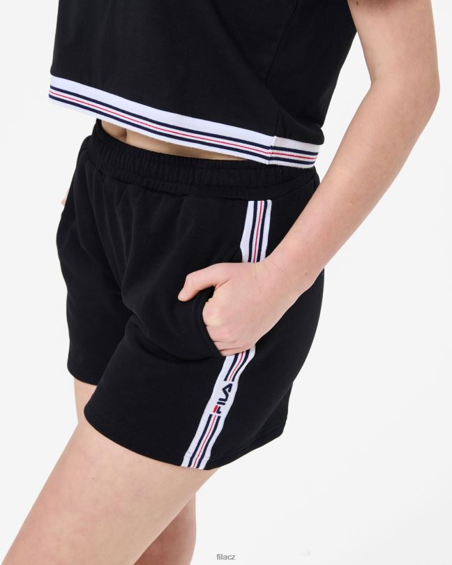 fila černé dámské kraťasy lia 0668L2992 Černá FILA