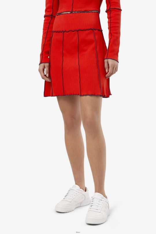 fila červená mallia sukně 0668L1750 Červené FILA