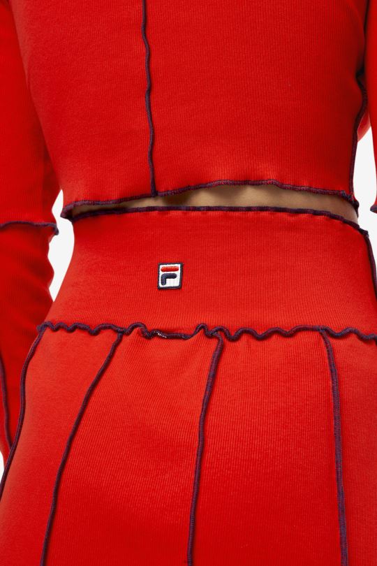 fila červená mallia sukně 0668L1750 Červené FILA